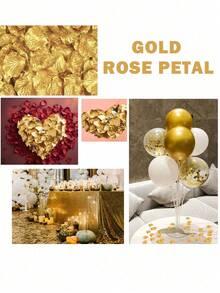 1000/5000/10000pcs Rose Petals, Artificial Rose Petals, Fake Roses, Suitable For Valentine's Day, Birthday, Romantic Night, Wedding Decoration, Anniversary Flower Decor, Red, Burgundy, Rose Red, Beige