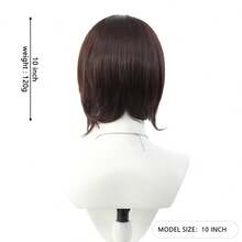 New Arrival Women's Short Bob Wig - Synthetic Fiber Natural Looking Fashionable Full Cap Wig - Multicolor - View 12