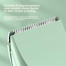 新款四合一电动宠物理发器，猫爪毛修剪器，狗狗剃毛器，多头电动剃须刀，可充电宠物理发器，带可更换刀片 - 彩色 - 查看 7