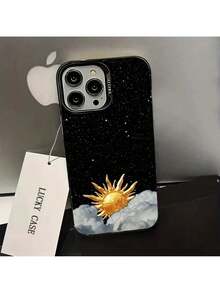 17/16/15 ProMax/14Plus/13Pro/12/11 compatible, funda creativa nueva de color plateado con un gran y lindo agujero. Esta funda ofrece una excelente protección. Con su diseño elegante, es la primera opción de Gee para fundas de regalo de Halloween.CYK195, funda protectora para teléfono - Multicolor - Ver 8