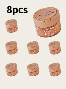 1 قطعة/3 قطع/5 قطع/8 قطع/24 قطعة من مبراة أقلام رصاص يدوية بشكل الكابيبارا الرمادي، مبراة أقلام الرصاص المفضلة للأطفال، مبراة أقلام رصاص ميكانيكية مدمجة لموسم العودة إلى المدرسة، مبراة أقلام رصاص مكتبية محمولة وديكورية، مناسبة للمدارس والمكاتب، لوازم مدرسية للبنين والبنات، وهدية مكافأة للأطفال - متعدد الألوان - مشاهدة 11