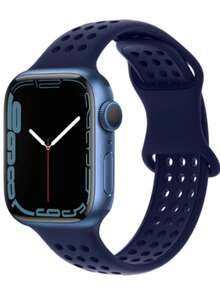 St.Siabe Soft & Breathable Sports Watch Band, Compatible With 49mm, 41mm, 40mm, 38mm, 45mm, 44mm, 42mm Watches For Men And Women, Durable Silicone Replacement Strap Accessories For Series 8, 7, 6, 5, 4, 3, 2, 1 - Yellow - View 9