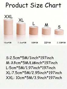 1 件装胸部胶带,使用身体胶带和花瓣露背乳贴套装,提升并紧致您的胸部 - 透气胸部提升胶带,适合 A-E 罩杯大胸!健身房配件绷带运动胶带 - 膚色 - 查看 6