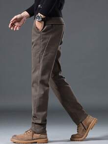 Men Pants - Brown - View 4