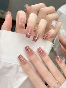 30pcs 3mm Flat Back Nail Diamonds - Premium Zirconia Rhinestones For 3D & Gel Nail Art Design - White - View 4