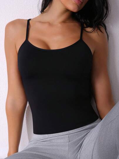 Women's Shapewear Camisole - Adjustable Strap Jumpsuit