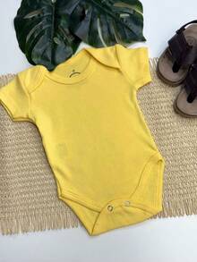 Baby Boy's Jumpsuit Set In Suedine With Giraffe Design - Màu xanh hải quân - Xem 3