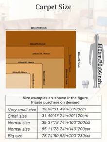 1 tấm thảm nhung lông ngắn siêu mềm, màu kem tối giản, phong cách kem dùng trong nhà, phòng ngủ, phòng khách, thảm trải sàn diện tích lớn, họa tiết sang trọng, mềm mại thân thiện với làn da, thảm trang trí nhà có thể giặt bằng máy, thích hợp cho lối vào, phòng khách, ghế sofa, bàn cà phê, hành lang, phòng trà, phòng ngủ, đầu giường, phòng học, tủ quần áo và các đồ trang trí trong nhà khác, trang trí trong nhà cho ngày lễ Giáng sinh, ngày lễ tình nhân - Màu be - Xem 9