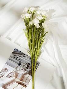 1 وردة اصطناعية رومانسية، نبات ورقي اصطناعي، باقة وردة اصطناعية - ديكور زهور منزلي وزينة طاولة. مناسبة للأعراس، باقات العروس، ديكور المنزل، حفلات الأعياد، هدايا رأس السنة، هدايا عيد الحب. مجموعات الألوان المتعددة تعزز جماله، حجم واحد مع ألوان عشوائية تسليمها.