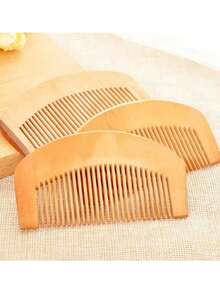 Escova de cabelo de madeira (3 ou 20 peças), pente antiestático de jacarandá, mini pente de massagem portátil de madeira.