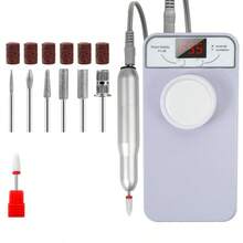 Professional Electric Nail Grinder And Polisher, Removes Cuticles, Nail Art Grinding Pen, Nail Polishing Grinder, Manicure Tools, Ideal Gift For Christmas And Valentine's Day