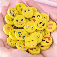 48 Mini Random Erasers, Student Stationery, Prize Gifts, Clean And Smudge-Free Office Erasers, Durable Plastic, No Feathering,School Supplies,Stitch,Art Supplies - Multicolor - View 1