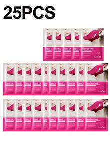 1/3/5/10/15/20片装V型提拉面膜，保湿亮肤，颈部提拉贴，紧致双下巴，提拉肌肤，淡化细纹和皱纹，防止肌肤松弛和老化，令肌肤紧致光滑，富含胶原蛋白，保湿滋养，无酒精，无香料，适合所有肤质，V型下颌轮廓，紧致效果，3D塑形