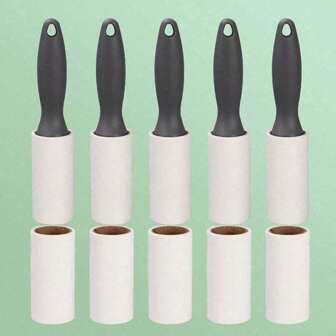 1/2/3/4pcs Mini Portable Reusable Lint Roller, Portable Hair Remover, Detachable Design, Sticky Lint Roller, Lint Brush Roller, Mini Portable Lint Roller For Removing Dust From Clothes, Carpets, Pet Hair, Travel Size Lint Roller, 30pcs Mini Lint Remover Suitable For Pet Hair, Furniture, Sofa, Carpet, Car Seats, Auto Accessories, Home Supplies, Travel Essentials