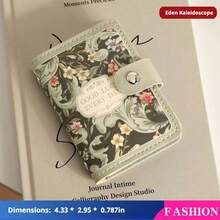 Minimalist Vintage Leather Card Holder: Sleek Slim Design, RFID Blocking, Multi-Slot & Durable, Travel Essential For European & American Women - 隨機 - 查看 8