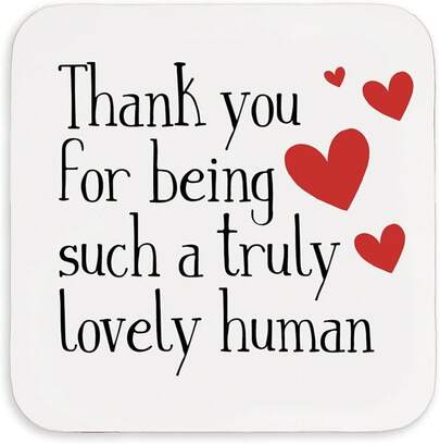 Manta Makes Mentor Thank You Gift, Coaster For Colleague Teacher Friend Mentor Gifts, Thank You Gifts For Women, Thank You Gifts For Men, Thank You Gifts For Friends (Amazing People)