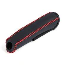 Car PU Leather Handbrake Cover Protective Sleeve Hand Brake Protection Car Interior Accessories