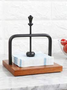 1pc Creative Napkin Holder - Ideal For Dining Tables And Coffee Tables, Kitchen Decor, Perfect For Restaurants, Hotels, Cafes, Napkin Dispenser, Restaurant And Kitchen Decor, Furniture Decoration - Multicolor - View 9