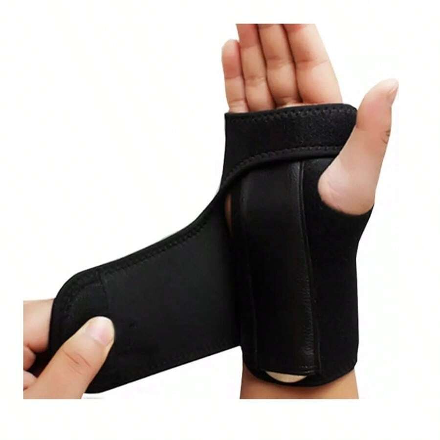 Wrist And Hand Brace With Splint For Carpal Tunnel Tendinitis - màu đen - Xem 1