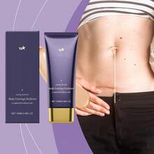 También apto para su uso en el rostro.Crema corporal para cubrir tatuajes: Este set de cuidado corporal cubre tatuajes, cicatrices y marcas de nacimiento, hidratando, iluminando y protegiendo de forma invisible los tatuajes. Apta para todo tipo de piel. Enjuagar después de usar. - Morado - Ver 2