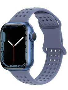 St.Siabe Soft & Breathable Sports Watch Band, Compatible With 49mm, 41mm, 40mm, 38mm, 45mm, 44mm, 42mm Watches For Men And Women, Durable Silicone Replacement Strap Accessories For Series 8, 7, 6, 5, 4, 3, 2, 1 - Yellow - View 12