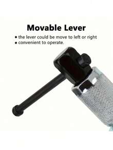 3 Pieces Set Of [Durable Brake Caliper Tool] Durable Iron Alloy Car Brake Caliper Piston Rewind Tool - Universal Fit, Easy-Use Lever, Brake Pads Change Tool, Auto Repair Essential, Vehicle Servicing, Ergonomic Lever, Sturdy Construction - Multicolor - View 13