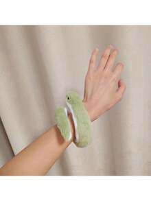 蛇年毛绒玩具娃娃，创意玩偶，可爱小蛇造型，毛茸茸的身体，可作为圣诞节、平安夜、生日礼物送给女朋友、朋友、同学、孩子。 - 彩色 - 查看 4