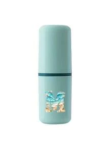 A-Z Letter Beach Series Portable Toothbrush Holder, Keeps Your Toothbrush Clean And Portable Anytime! Travel Toothbrush Rack, Portable Toothbrush Cup Lid, Suitable For Travel, Camping, Business Trip And School, Multi-Function Toothbrush Cup, Travel Wash Cup, Toothbrush And Toiletry Storage Set, Minimalist Toiletry Storage Box, Travel Essential, Bathroom Accessory, Home Goods And Storage - Multicolor - View 17