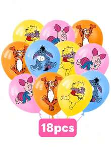 5/18/110PCS  Balloon Arch Kit, Aluminum Film Balloon Suitable For Birthday Party Carnival Decoration Supplies - Multicolor - View 10