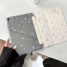 兼容第十代 iPad，采用双面全彩印刷，配备高透明亚克力背板和笔槽。兼容 iPad A16 保护壳，兼容第九代 iPad（10.2 英寸），兼容 iPad Air 11 (M3)，兼容 iPad Air 11 (M2)。轻薄智能平板电脑保护壳，带三折支架，兼容 Redmi Pad SE 11 英寸、MatePad SE 11 英寸 2024/MatePad 11.5 S。 - 無色 - 查看 2