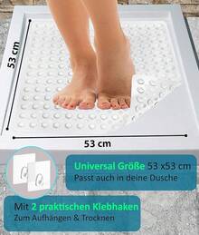 Bathroom Anti-Slip Mats - 白色 - 查看 3