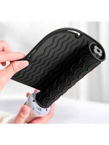 畅销卷发棒、直发器、硅胶隔热垫、造型工具防滑垫、沙龙造型设备、造型夹、多功能造型器、流线型设计、现代造型器、男女通用、专业造型师适用、日常造型、多用途隔热垫 - 彩色 - 查看 6