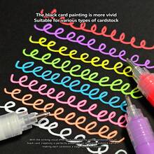 168-Colour Liquid Acrylic Gel Pen Set, 1.0 Hard Tip, High Colour Concentration, Gradient Colour Scheme, Suitable For Writing, Drawing, Doodling, And Use On Multiple Surfaces