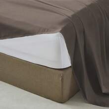 3/4 Pieces Sheet Set, Cooling Sheets For 3 Pieces Twin Sheet Set With Pillowcase, Full/Queen/King Size Bed Set With 4Pieces, Derived From Microfiber, Breathable & Soft, Deep Pocket Up To 16", Hotel Luxury Silky Bedding For Hot Sleepers - K02 - Xem 7