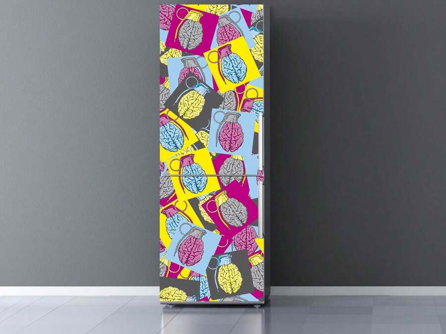 Oedim Vinyl Refrigerator Brain Granada Pop, verschiedene Größen zur Auswahl - 1PC - Übersicht 1