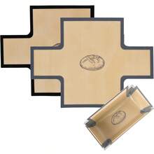 1个/2个装硅胶面包模具，适用于9x5英寸面包模具 - 烘焙衬垫，不粘且可重复使用，易于清洁，耐高温