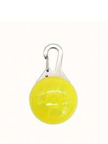 1 pièce/2 pièces Pendentif LED pour animal de compagnie de couleur aléatoire, collier de chien étanche avec lumière, convient pour la promenade en extérieur, balise lumineuse pour collier de chien, pile incluse - Multicolore - Voir 12