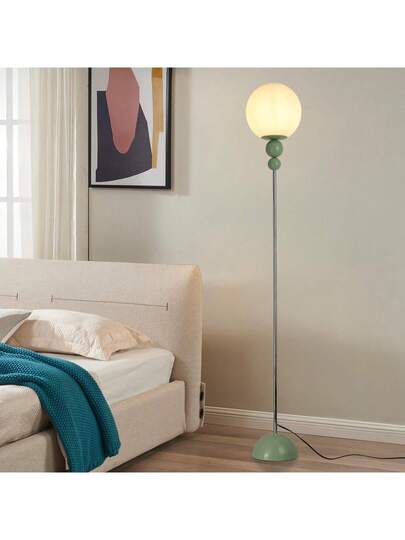 Alpinaluz "LOKE" E27 Vloer Lamp Multi Ball Opaque Wit Sphere view 7