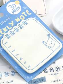 30pcs Creative Decorative Memo Pads, TheMoment Series, Suitable For Gifts, Office, Home, Marking, Labeling, Classroom, Entertainment Toys, Student Planner, Vintage Scrapbooking DIY Decorative Stickers - Multicolor - View 3