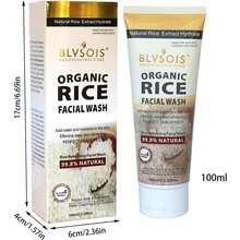 Limpiador Facial Natural con Arroz Orgánico Fórmula Antiacné, Reparadora y Perfecta para Piel Grasa o Mixta - Multicolor - Ver 6
