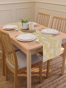 Manteles individuales y camino de mesa de lino para Ramadán (2/4/6/8 piezas) - Diseño de luna nueva con estrellas y farolillo Farnus, 12x18 pulgadas, adecuado para decoración del hogar, decoración de fiestas, reuniones festivas, decoración de Ramadán, cocina, restaurante, decoración de mesa de comedor del hogar - Multicolor - Ver 14