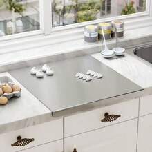 Extra Large Stainless Steel Cutting Board - Double-Sided Thick Design, Kitchen Use, Ideal Gift For Mom And Wife - Multicolor - View 2