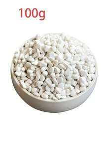 1000 جرام من الحصى المتنوع للصبار والكاكتوس، أحجار طبيعية مصقولة غير متماثلة بحجم 0.15-0.23 بوصة، حصى مناسب لزراعة النباتات والأواني الزجاجية والحدائق الخارجية، باللون الأبيض