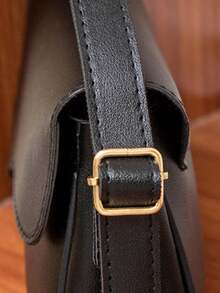 Solid Color PU Fashion New Underarm Bag Women's Shoulder Bag Everything Stylish Bag