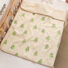 Baby Muslin Blanket, All Season Gauze Air Conditioning Quilt, Children's Cotton Crinkle Fabric Baby Comfort Blanket, Cartoon Pure Cotton - Multicolor - View 22
