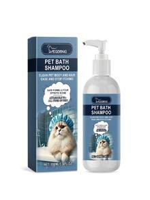 Entrega aleatoria de versión nueva y antigua, champú para mascotas para gatos y perros, limpieza suave y baño hidratante - 100ml - Ver 4