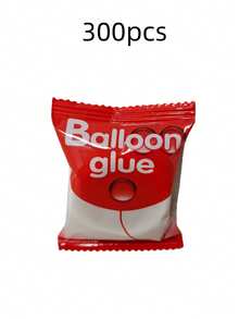 （500个/5包）（300个/3包）（100个/1包）气球胶点，双面胶点，用于DIY气球装饰，适用于派对、聚会、节日场所、情人节礼物