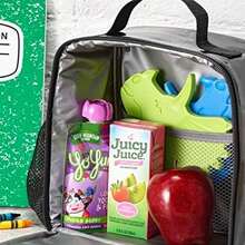 Fit & Fresh Cool Coolers - Lonchera para niños, Bolsas de Hielo Delgadas Reutilizables, Multicolor, Paquete de 8(8PK Dinosaurio 8 PK) - Multicolor - Ver 6