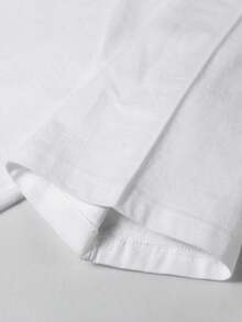 Men'S 3D Print Diamond Pattern T-Shirt - White With Black & Gray Rhombus Texture, Breathable Soft Fabric, Loose Fit Casual Shirt, All-Season Comfort, Short Sleeve Round Neck, Digital Heat Transfer Print For Streetwear & Everyday Outfits - Youthful Urban Style Statement Piece, T-Shirt For Men, Graphic Tee Men, Funny Tshirt, Men Clothing - 白色 - 查看 5