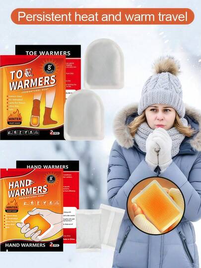 10 Pairs/20 Pcs/10 Packs/10 Pcs Heating Pads For Hands And Toes - Warm Abdomen/Waist/Body, Multiple Sizes Available - Long-Lasting Odorless Air-Activated Heaters 8-11 Hours - Odorless Disposable Air-Activated Heat Packs For Hands, Toes And Body - Toe Warmer Variety Pack - Adhesive Heated Insoles To Keep Feet Warm In Cold Winters - Portable Self-Adhesive Self-Heating Pads (5 Sheets) For Menstrual Cramps And Back Pain Relief - Heat Therapy Patches For Period Pain Treatment
